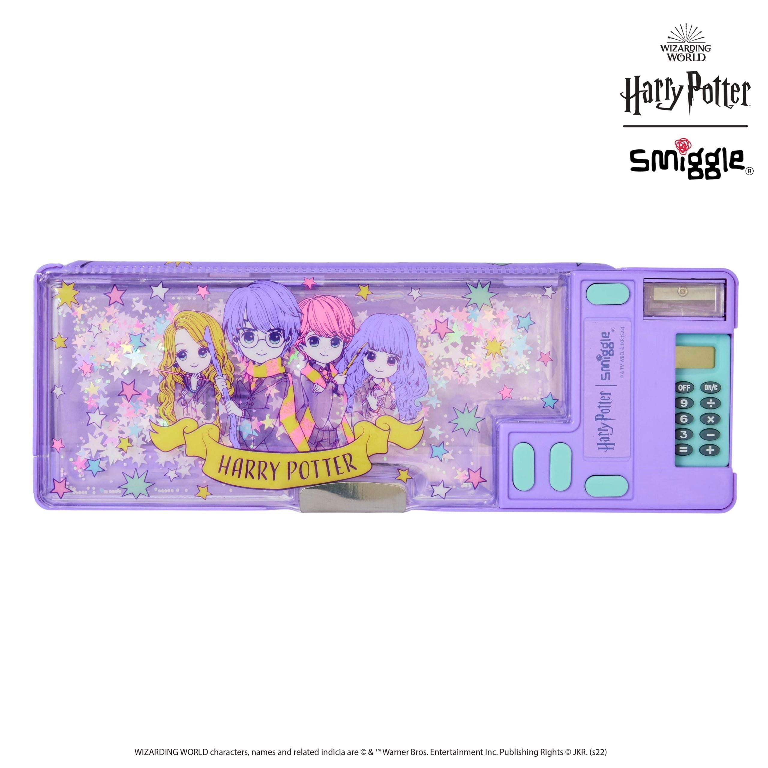 Smiggle - Harry Potter Hesap Makineli Otomatik Kalem Kutusu