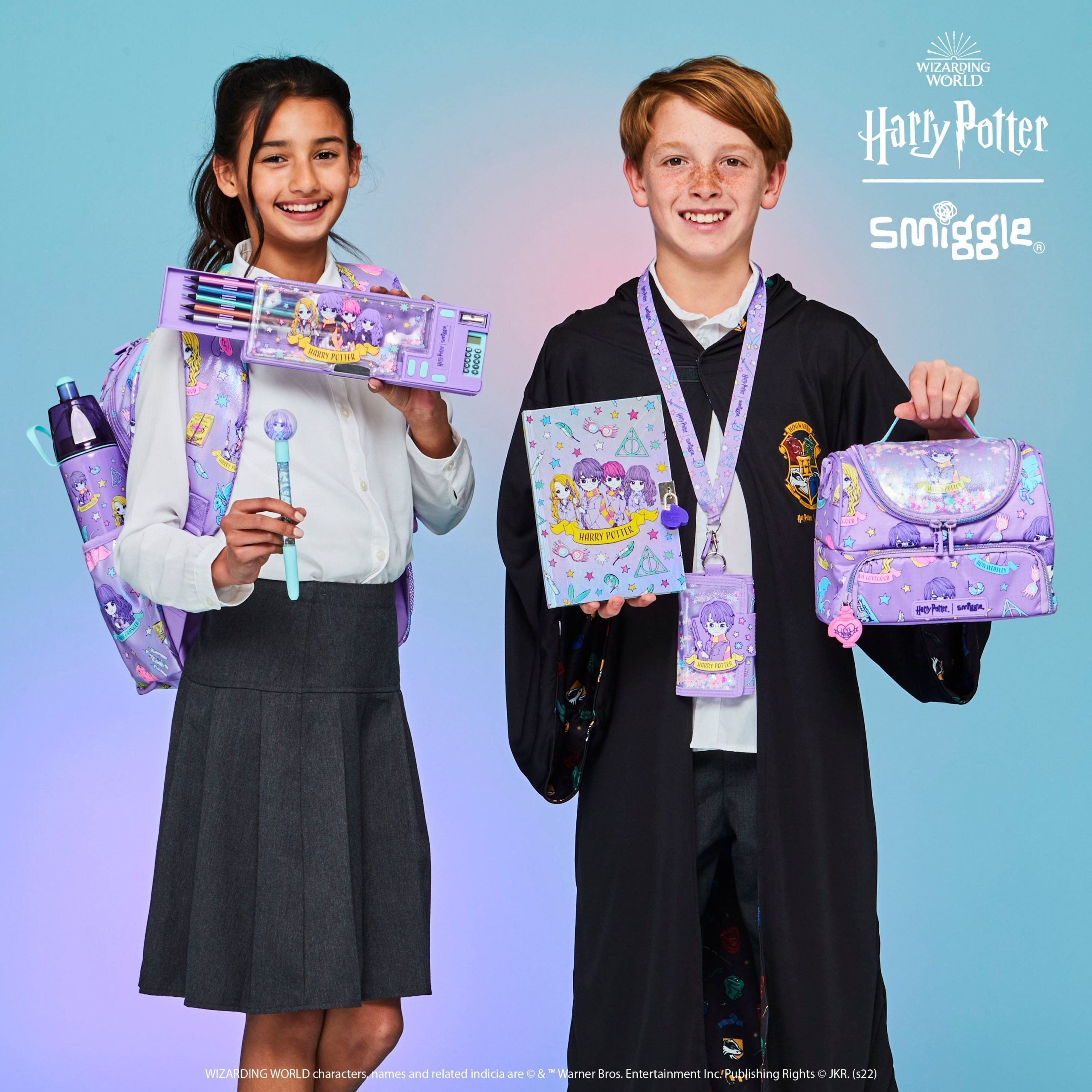 Smiggle - Harry Potter Hesap Makineli Otomatik Kalem Kutusu