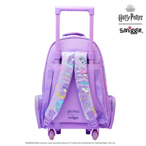 Smiggle - Harry Potter Işıklı Tekerlekli Çekçekli Sırt Çantası