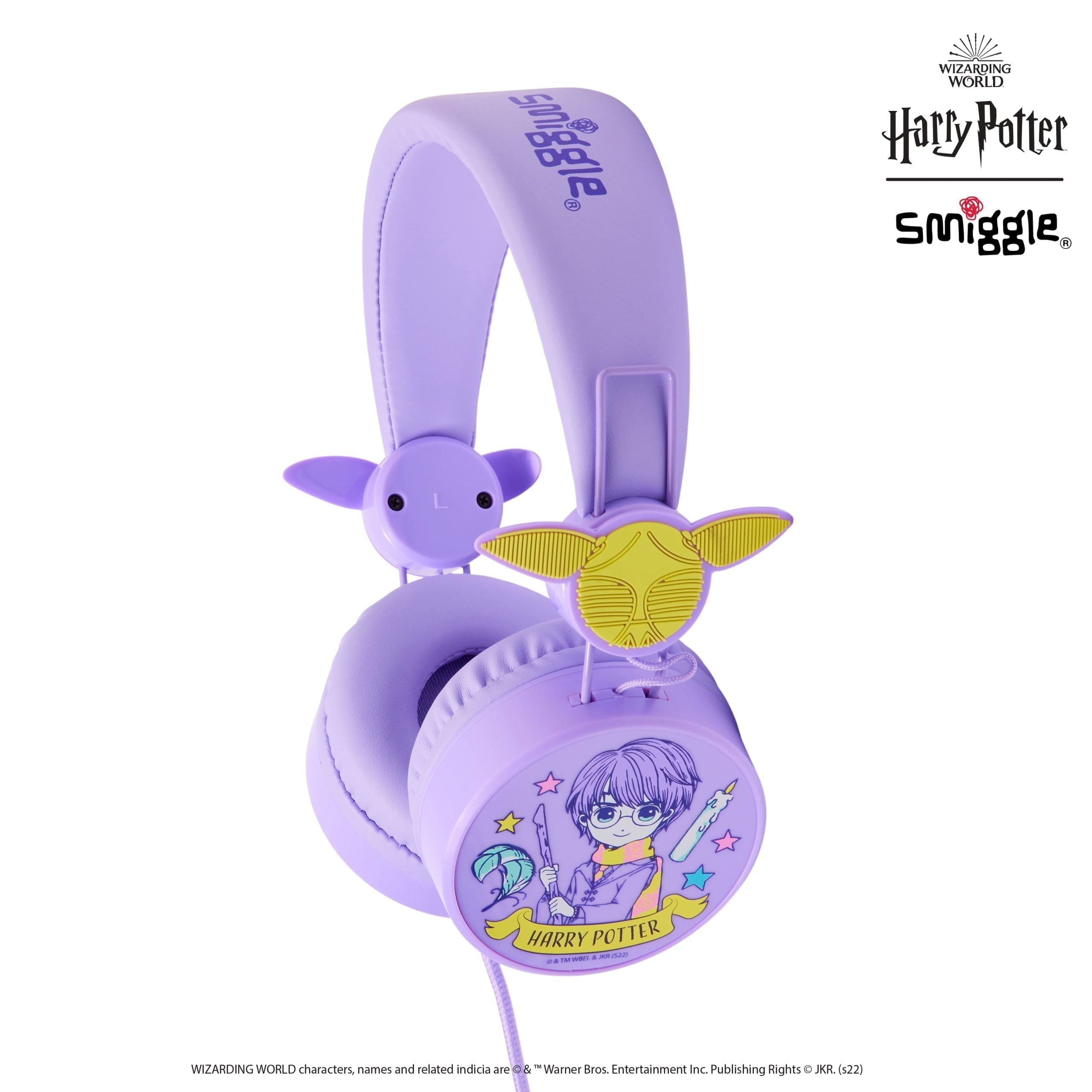 Smiggle - Harry Potter Kablolu Kulak Üstü Kulaklık