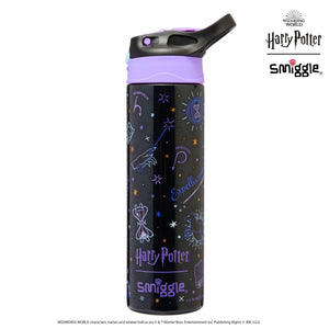 Smiggle - Harry Potter Otomaik Pipetli 520ML Çelik Matara