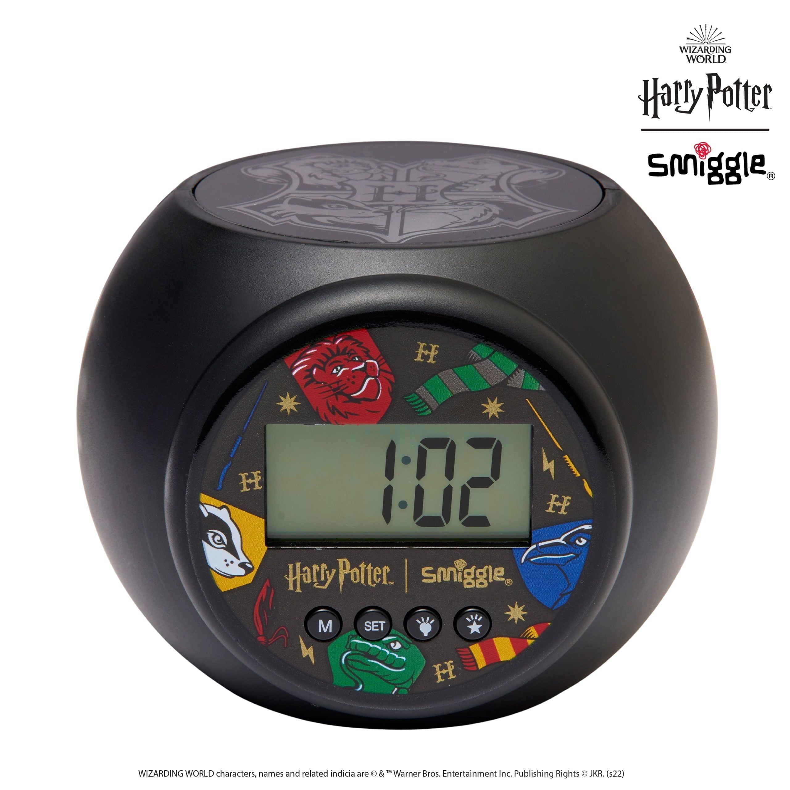 Smiggle - Harry Potter Projektörlü Işıklı Dijital Masa Saati