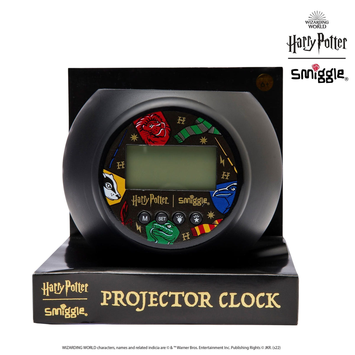 Smiggle - Harry Potter Projektörlü Işıklı Dijital Masa Saati