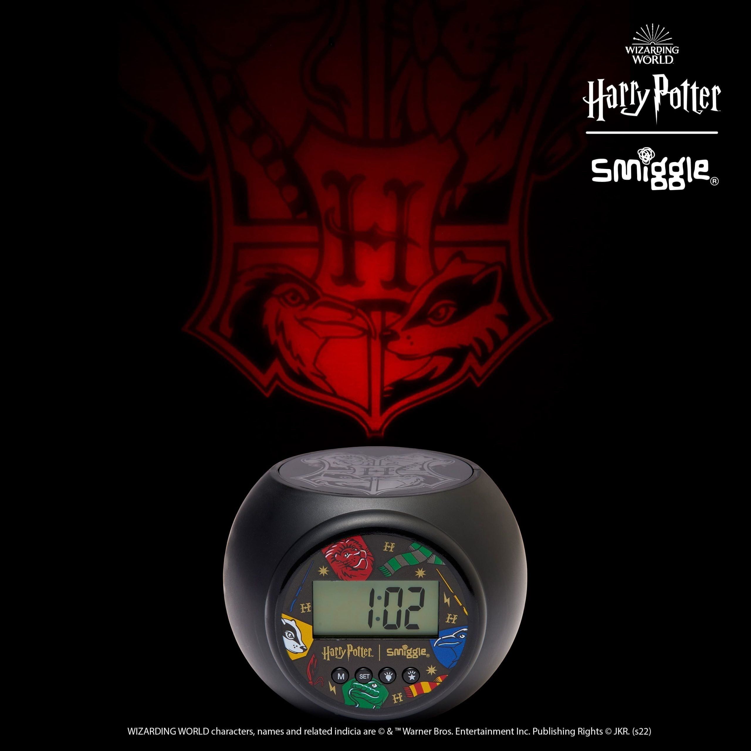 Smiggle - Harry Potter Projektörlü Işıklı Dijital Masa Saati
