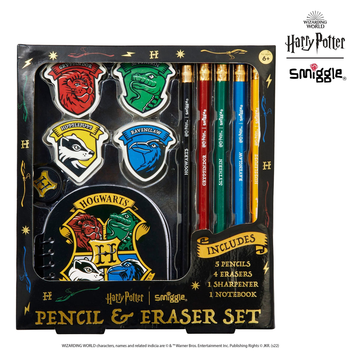 Smiggle - Harry Potter Silgi ve Kalem Seti