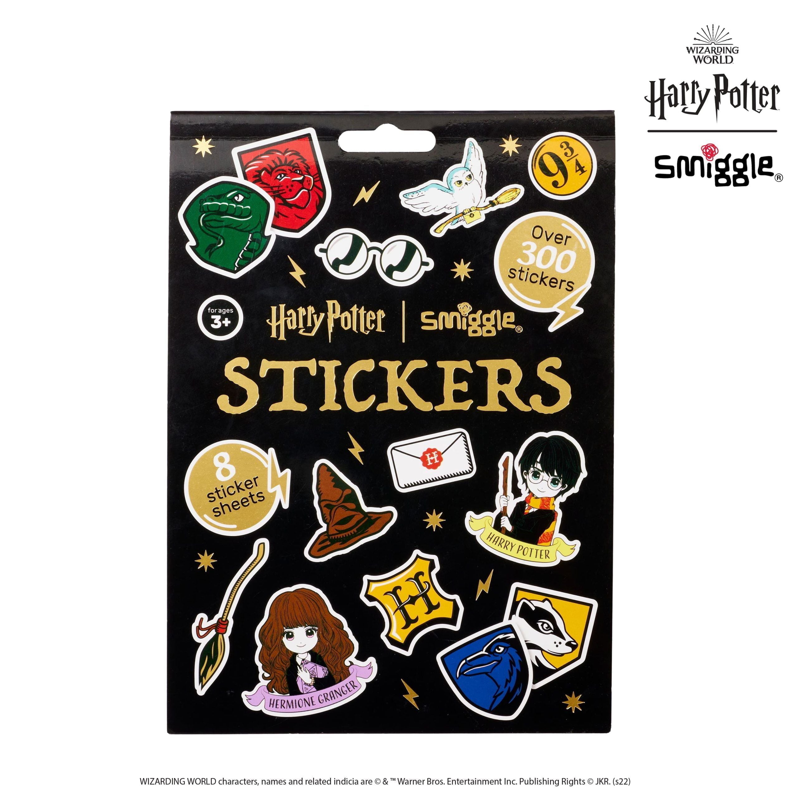 Smiggle - Harry Potter Sticker - Etiket Kitabı