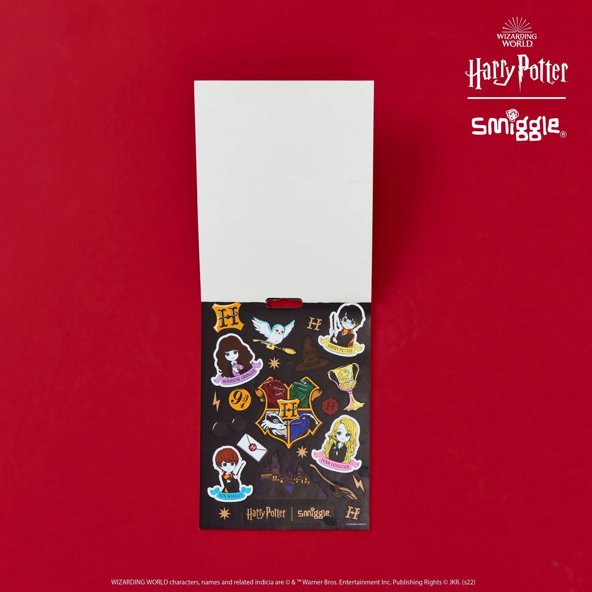 Smiggle - Harry Potter Sticker - Etiket Kitabı