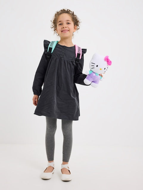 Smiggle - حقيبة ظهر مدرسية للحضانة مع لعبة قابلة للإزالة هيلو كيتي