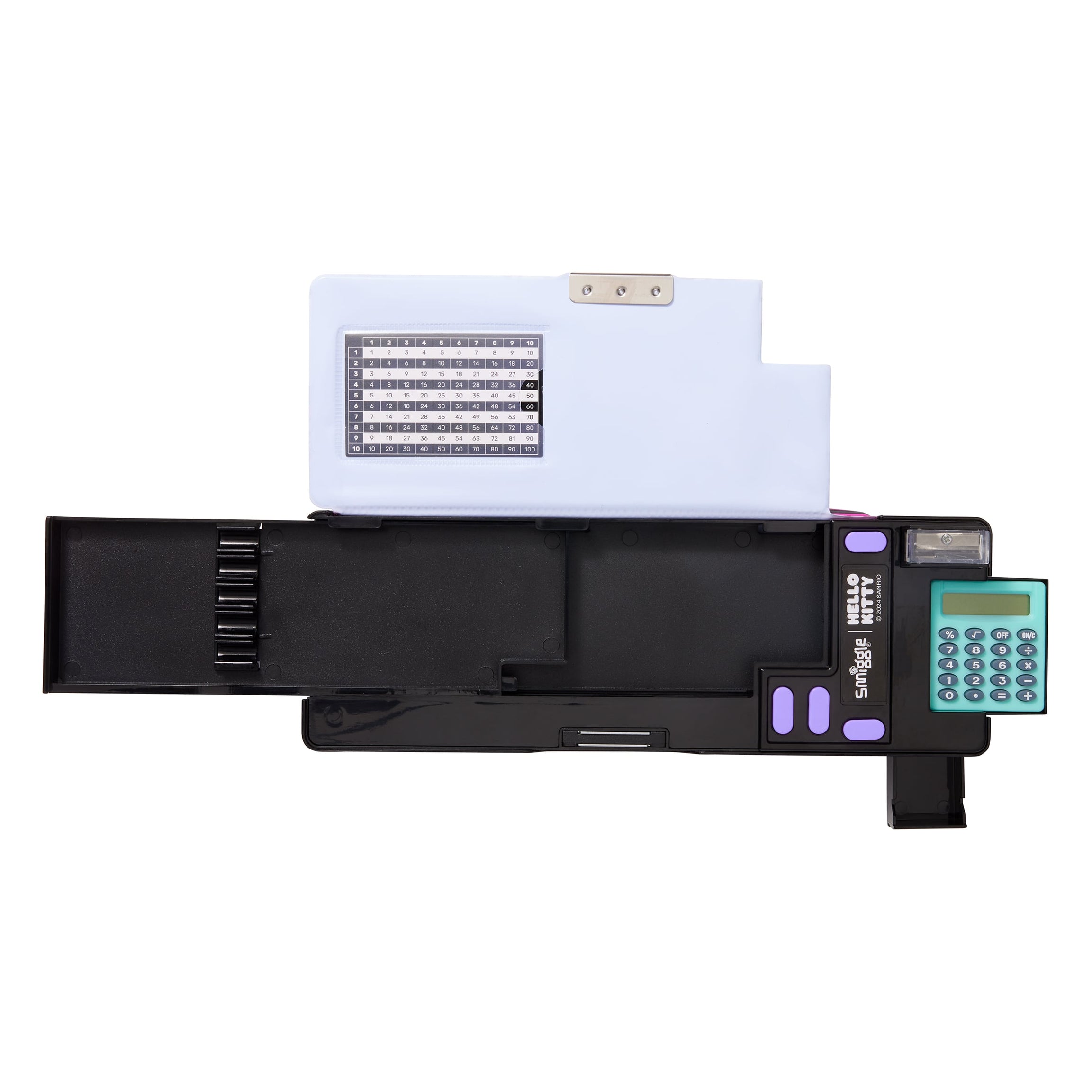 Smiggle - علبة أقلام أوتوماتيكية بحاسبة هيلو كيتي