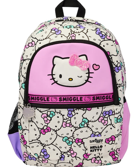 Smiggle - حقيبة ظهر مدرسية كلاسيكية هيلو كيتي