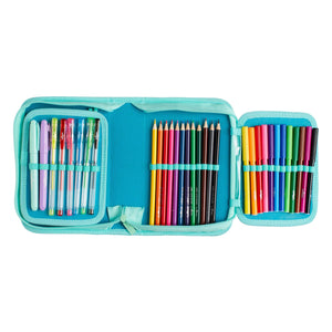 Smiggle - Hey There Boyama Kalemli ve Kalem Kutulu Kırtasiye Seti