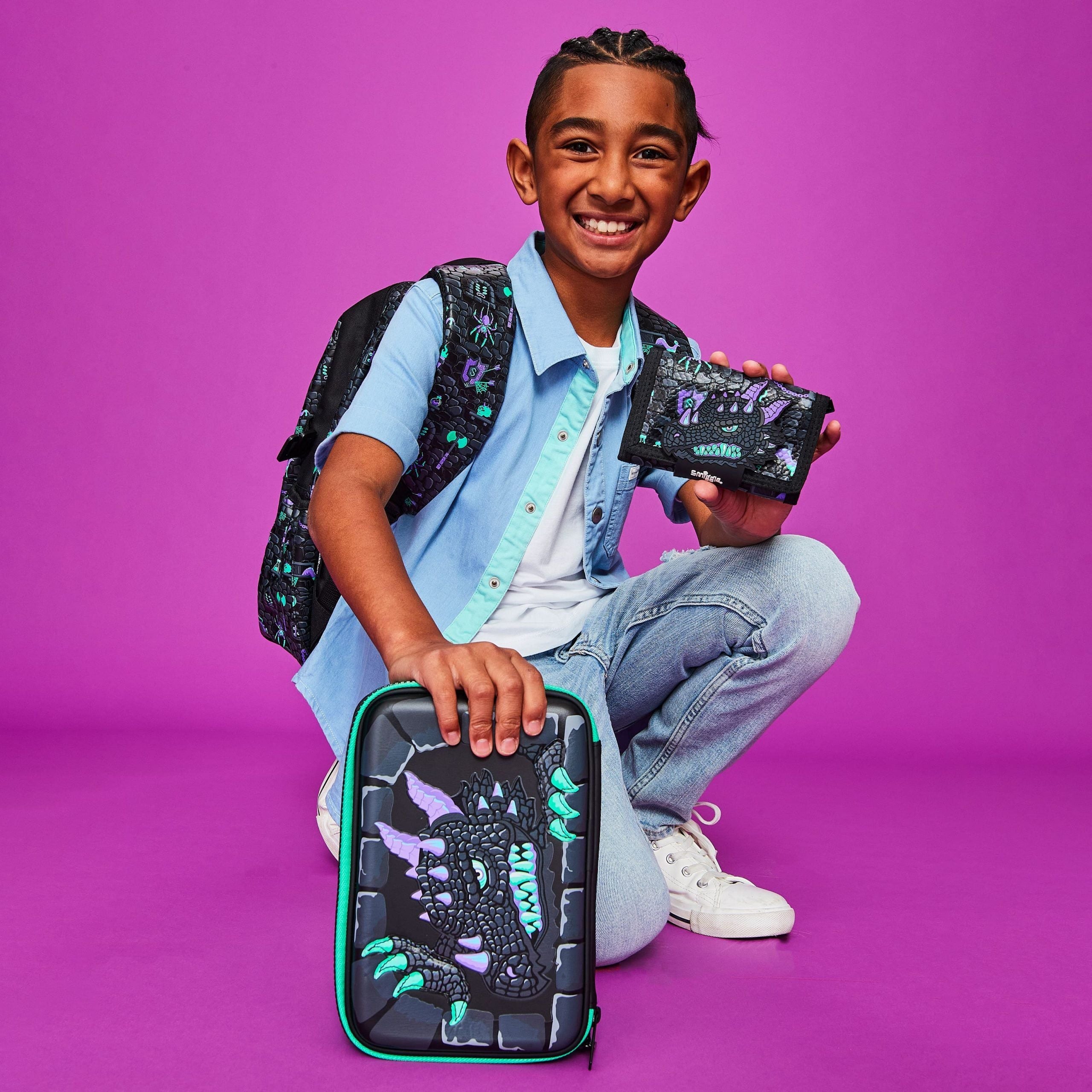 Smiggle - Hey There Hardtop Double Kalem Kutusu