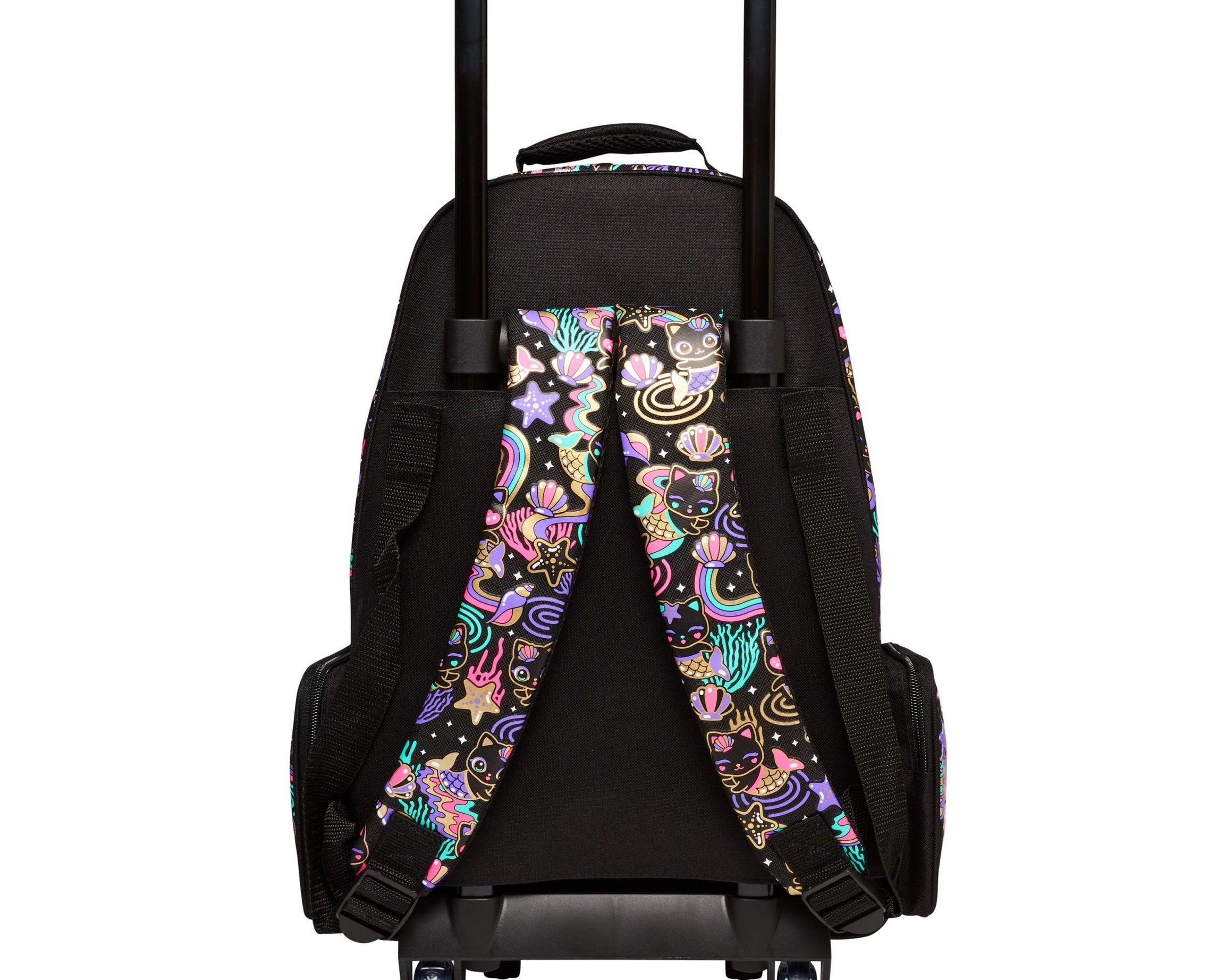 Smiggle - حقيبة مدرسية وسفر بعجلات مضيئة Hey There