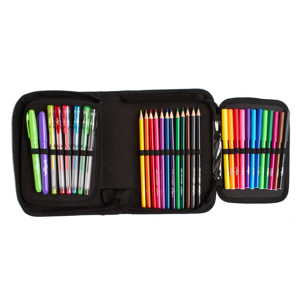 Smiggle - Hey There Vahşi Dinozorlar Boyama Kalemli ve Kalem Kutulu Kırtasiye Seti