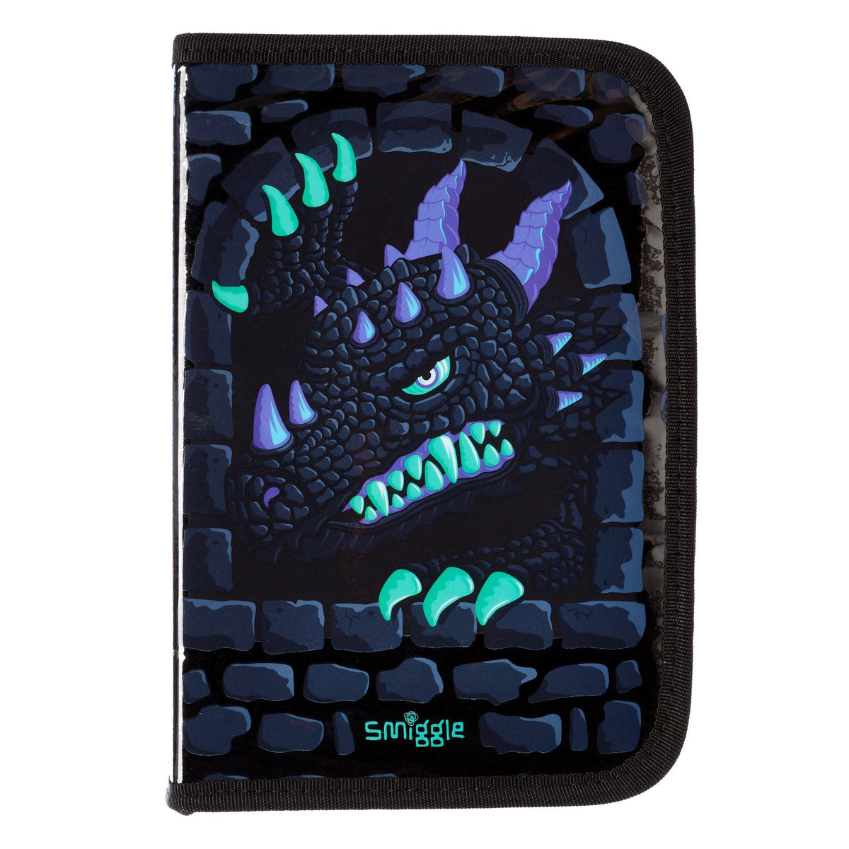 Smiggle - Hey There Vahşi Dinozorlar Boyama Kalemli ve Kalem Kutulu Kırtasiye Seti