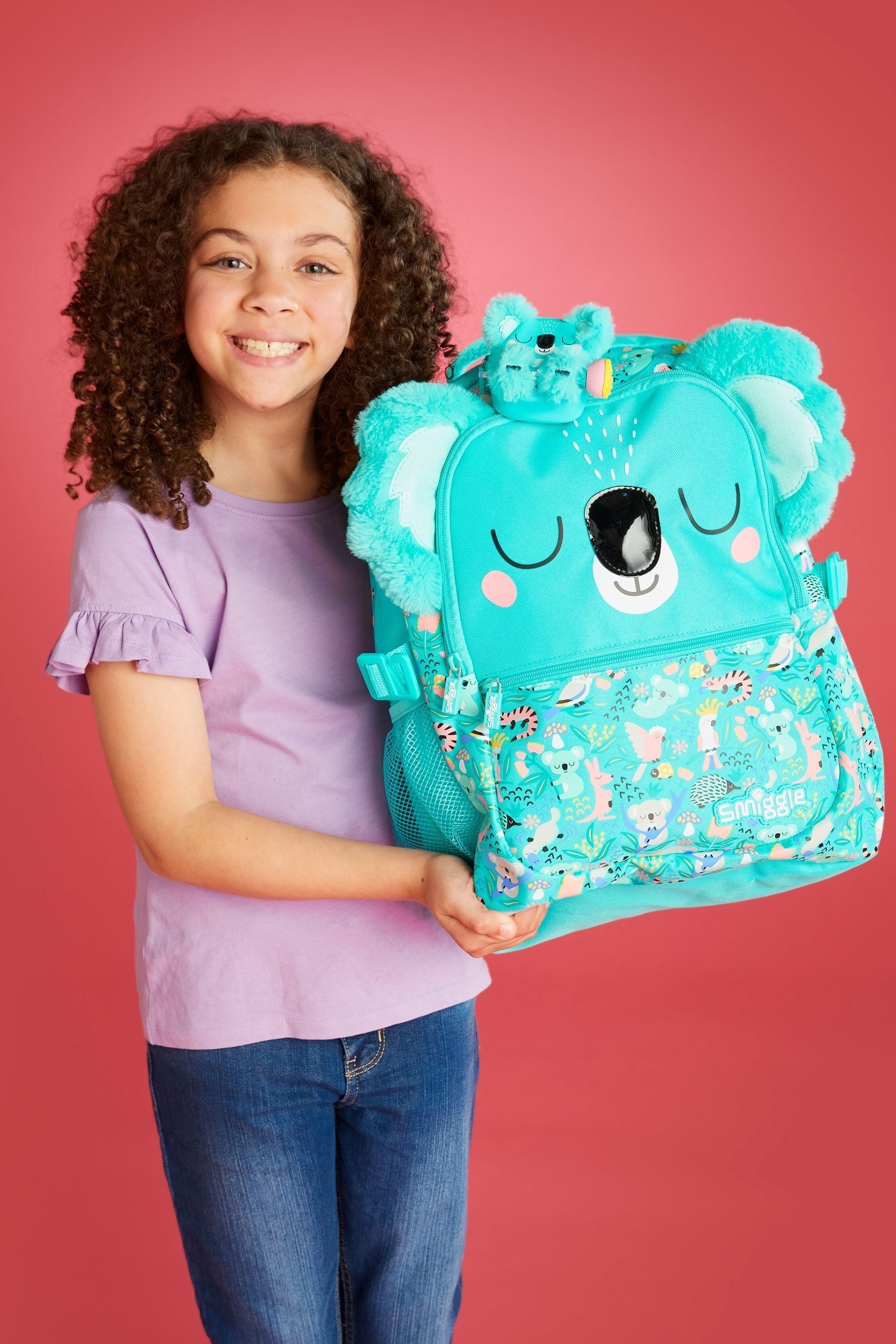 Smiggle - Hi There Klasik Okul Sırt Çantası
