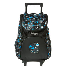 Smiggle - Hide Işıklı Tekerlekli Çekçekli Okul ve Seyahat Çantası