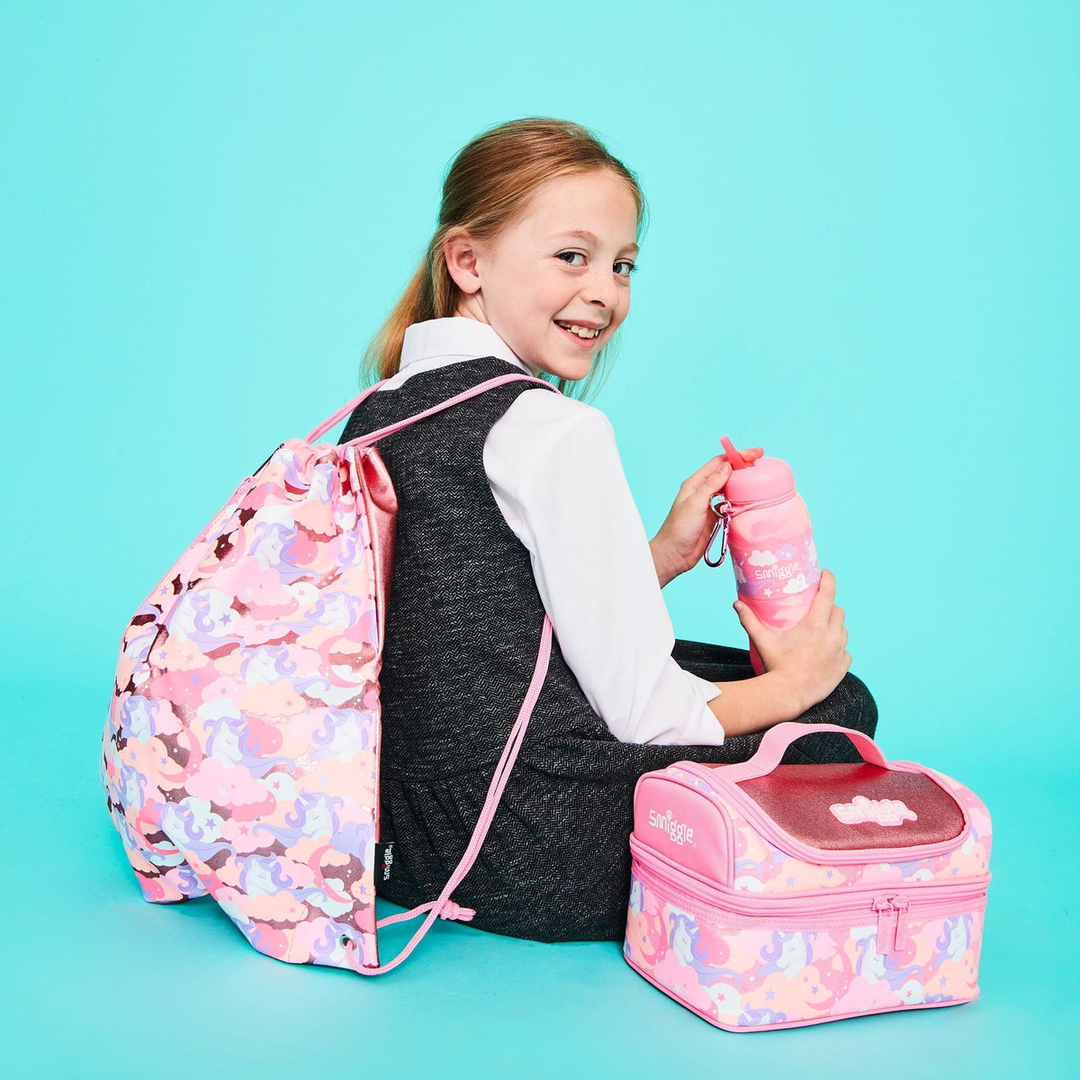 Smiggle - Hide Pembe İpli Çanta