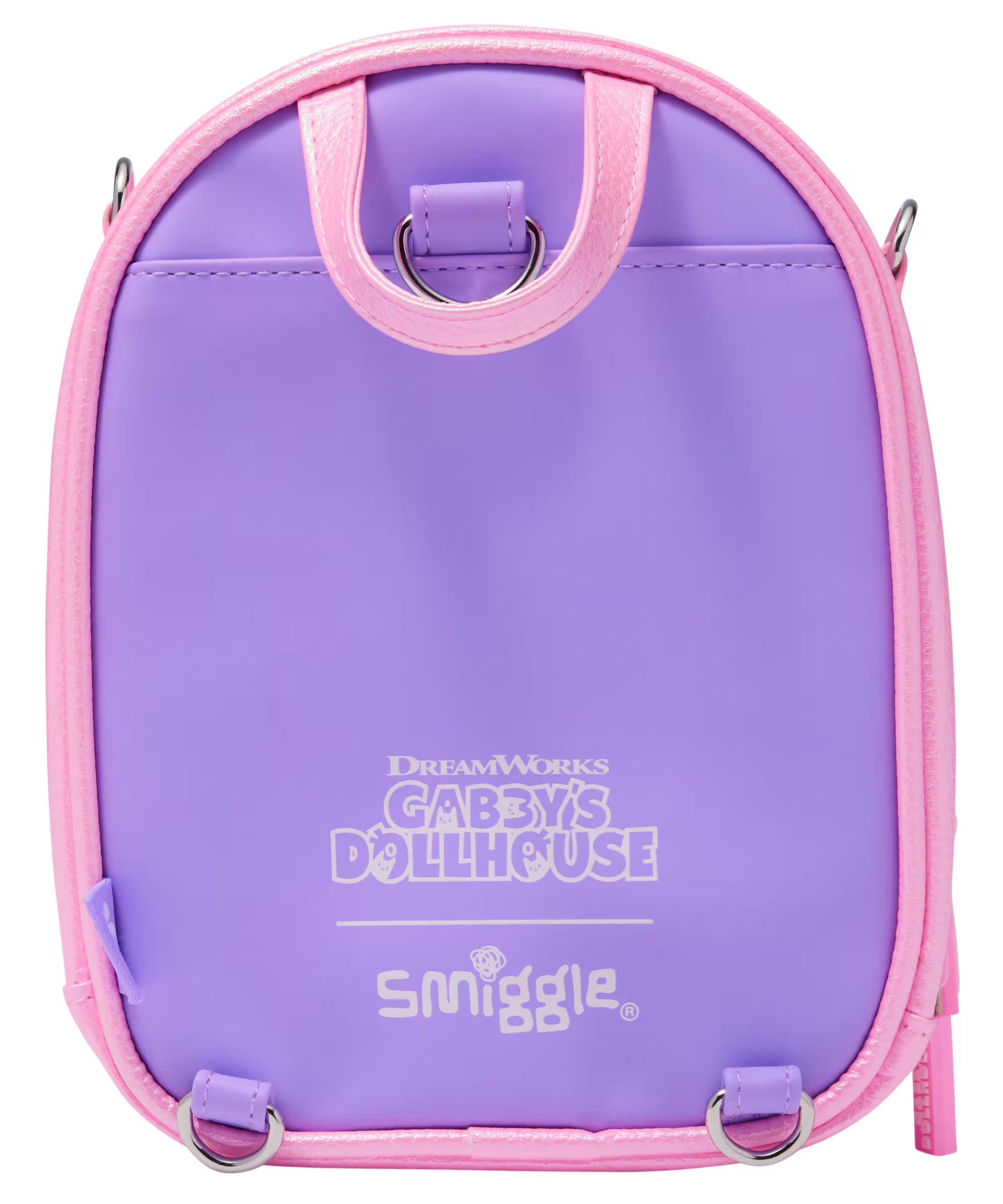 Smiggle - حقيبة ظهر وكتف صغيرة من Gabbys Dollhouse