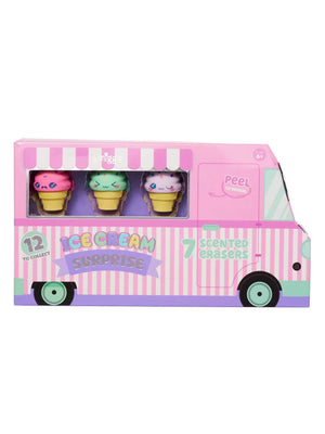 Smiggle - Ice Cream 7'li Sürpriz Kokulu Silgi Paketi