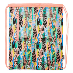 Smiggle - İllusion Mercan Pembesi İpli Çanta