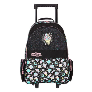Smiggle - Işıklı Tekerlekli Beyond Trolley Sırt Çantası