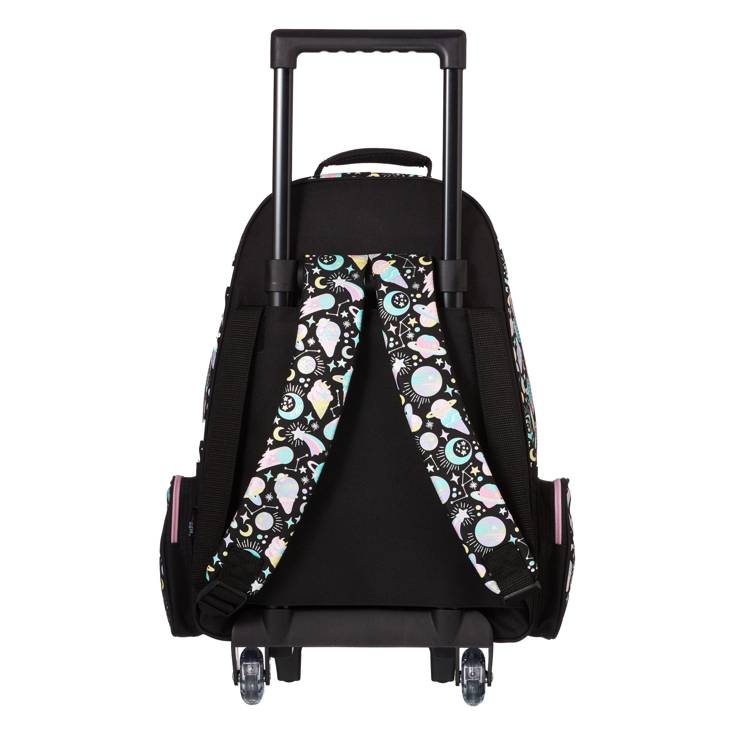Smiggle - Işıklı Tekerlekli Beyond Trolley Sırt Çantası