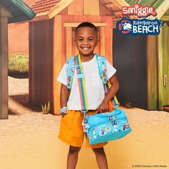 Smiggle - Kanguru Plajı Çift Katlı Beslenme Çantası