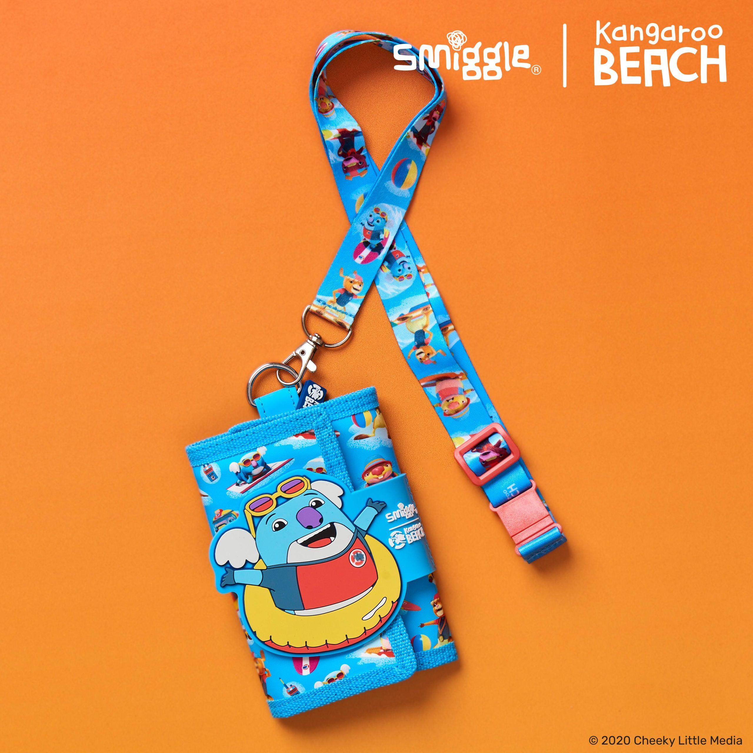 Smiggle - Kanguru Plajı Çocuk Cüzdanı