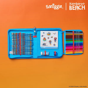 Smiggle - Kanguru Plajı Dev Kırtasiye Seti