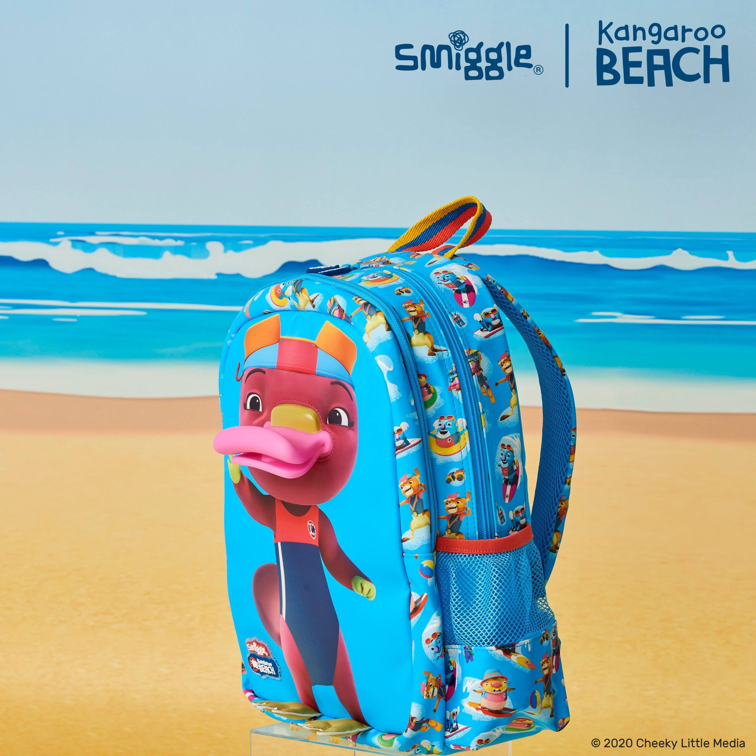 Smiggle - Kanguru Plajı Gemma Karakteri Sırt Çantası