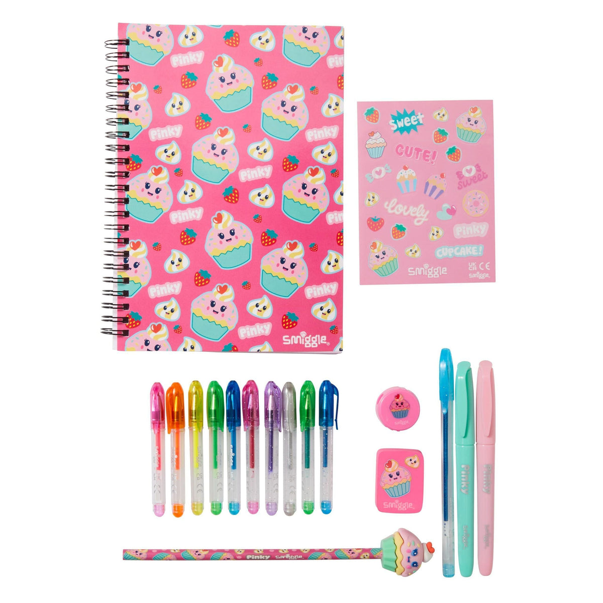 Smiggle - Kokulu A5 Defter ve Kırtasiye Seti