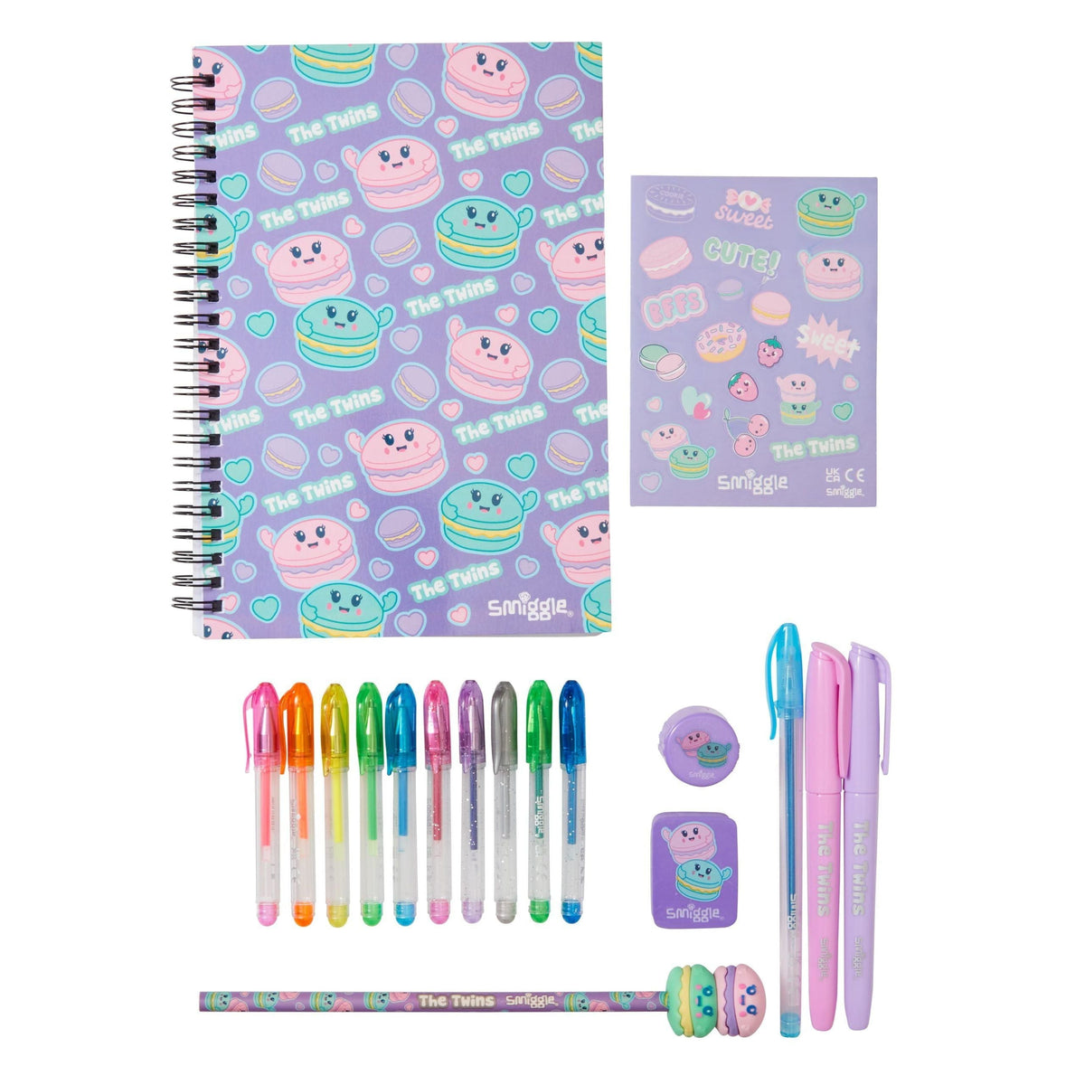 Smiggle - Kokulu A5 Defter ve Kırtasiye Seti