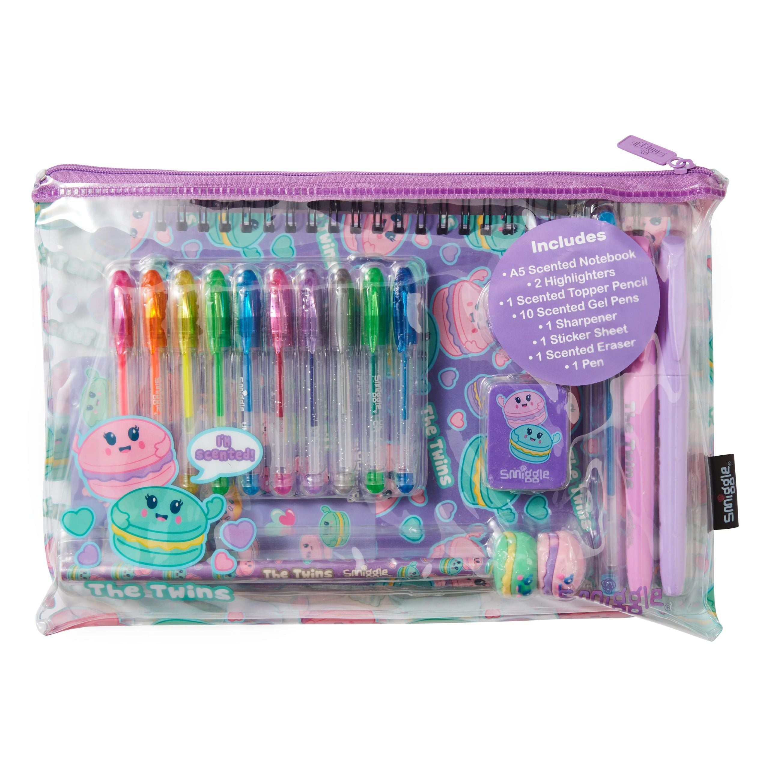 Smiggle - Kokulu A5 Defter ve Kırtasiye Seti