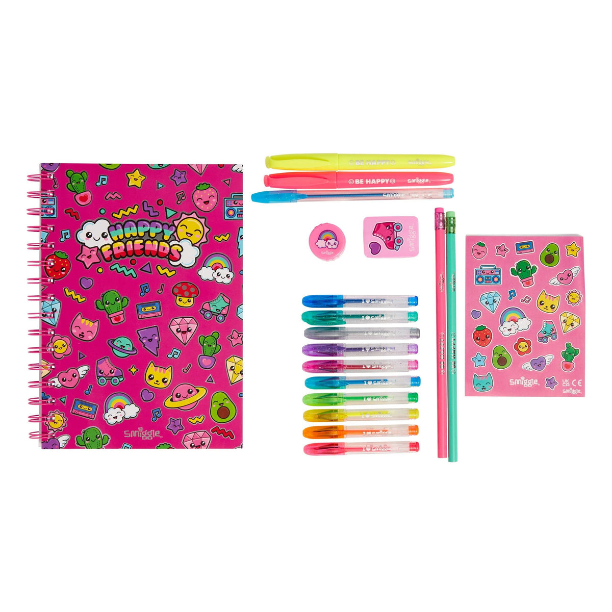 Smiggle - Kokulu A5 Defter ve Kırtasiye Seti