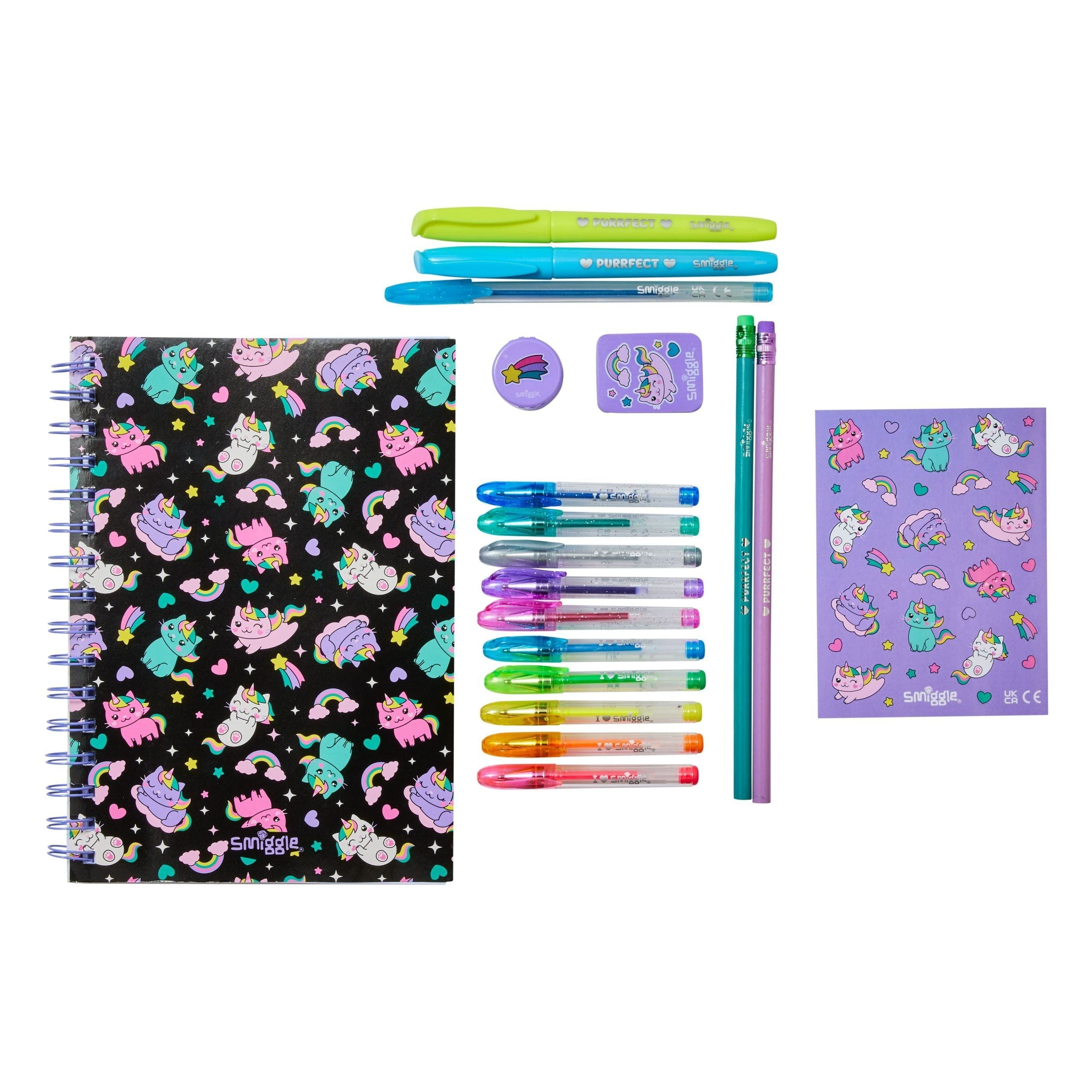 Smiggle - Kokulu A5 Defter ve Kırtasiye Seti