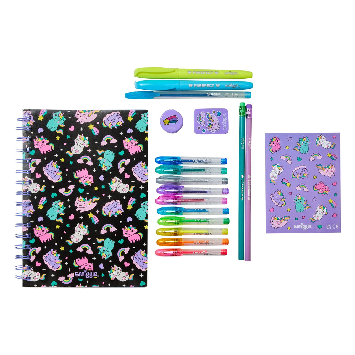Smiggle - Kokulu A5 Defter ve Kırtasiye Seti