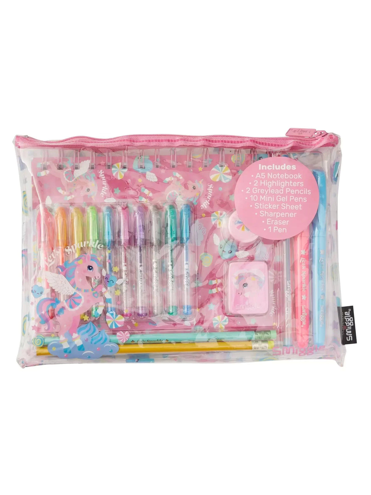 Smiggle - Kokulu A5 Defter ve Kırtasiye Seti