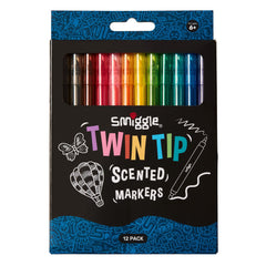 Smiggle - Kokulu Çift Uçlu Marker Paketi X12