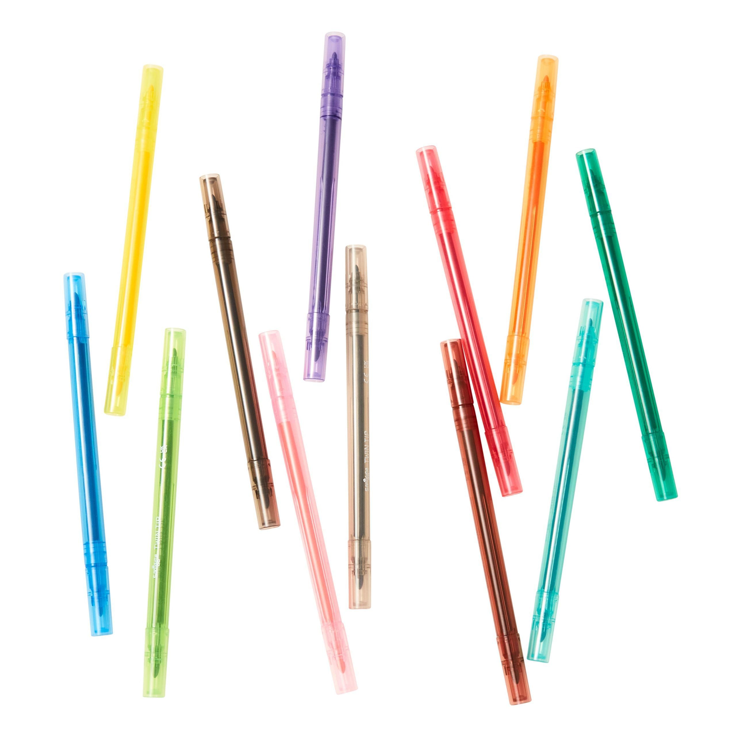 Smiggle - Kokulu Çift Uçlu Marker Paketi X12
