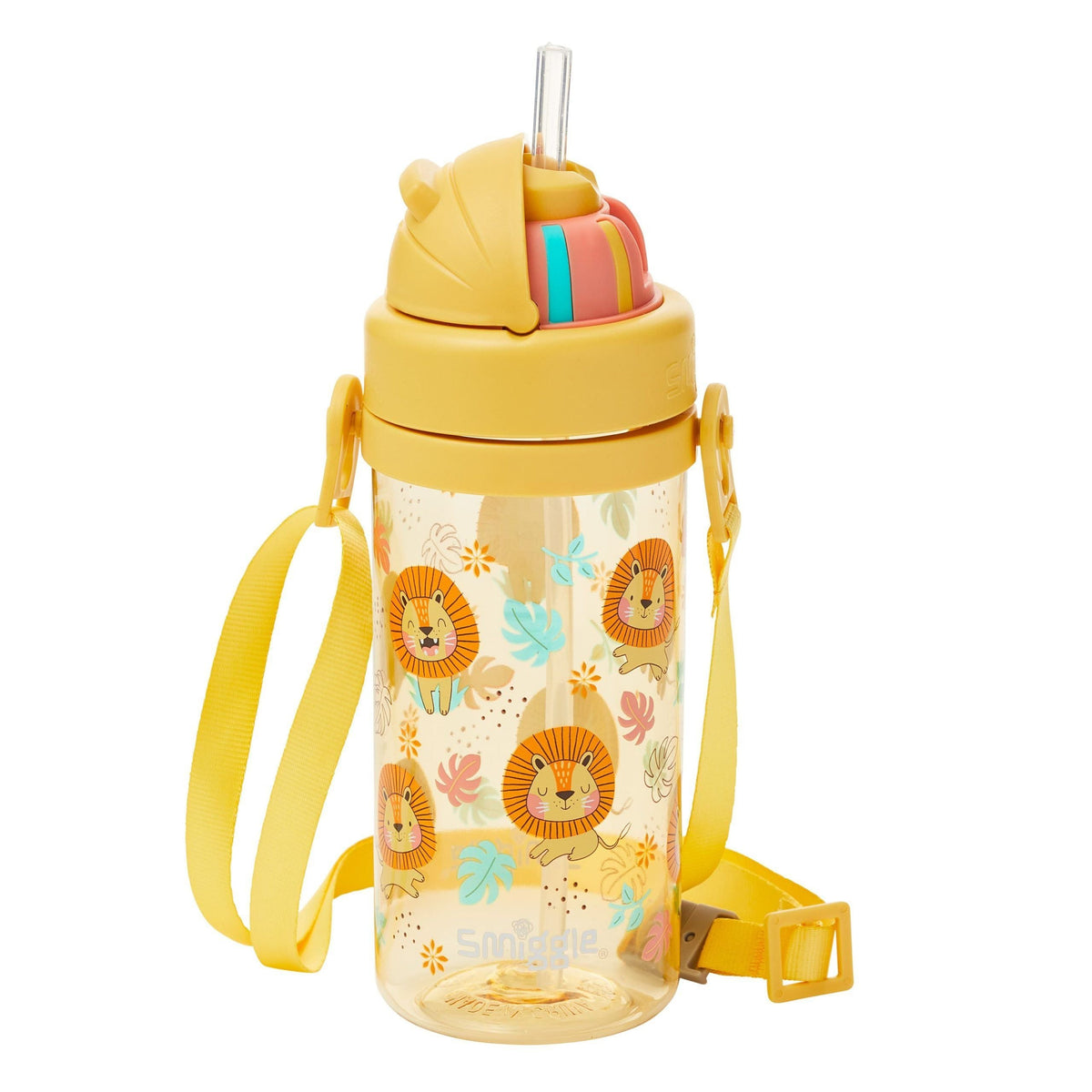 Smiggle - La La Teeny Tiny 400 ML BPA'sız Gizli Pipetli Suluk