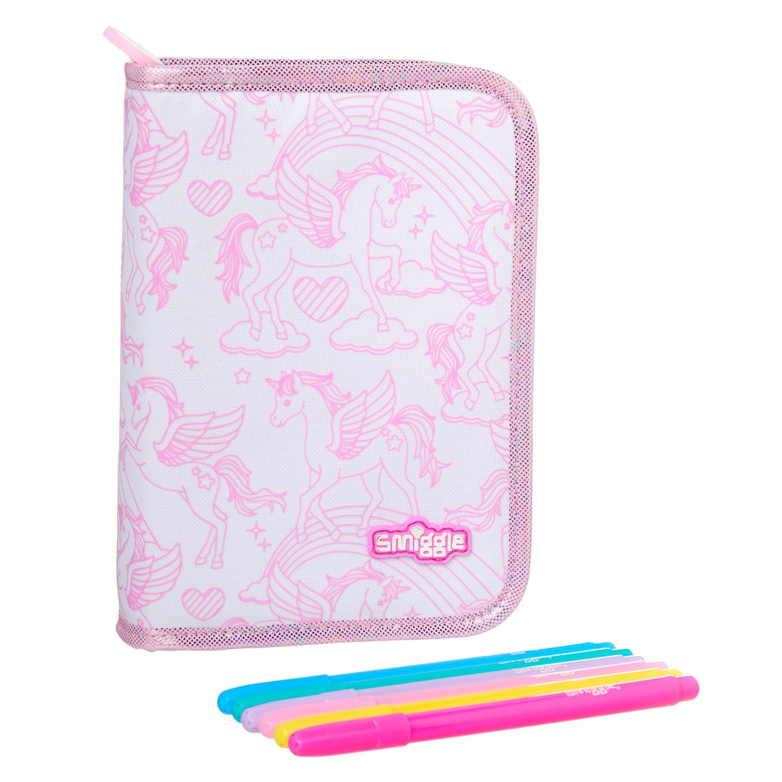 Smiggle - Lets Go! Kendin Boya Kalem Kutusu ve Kırtasiye Seti