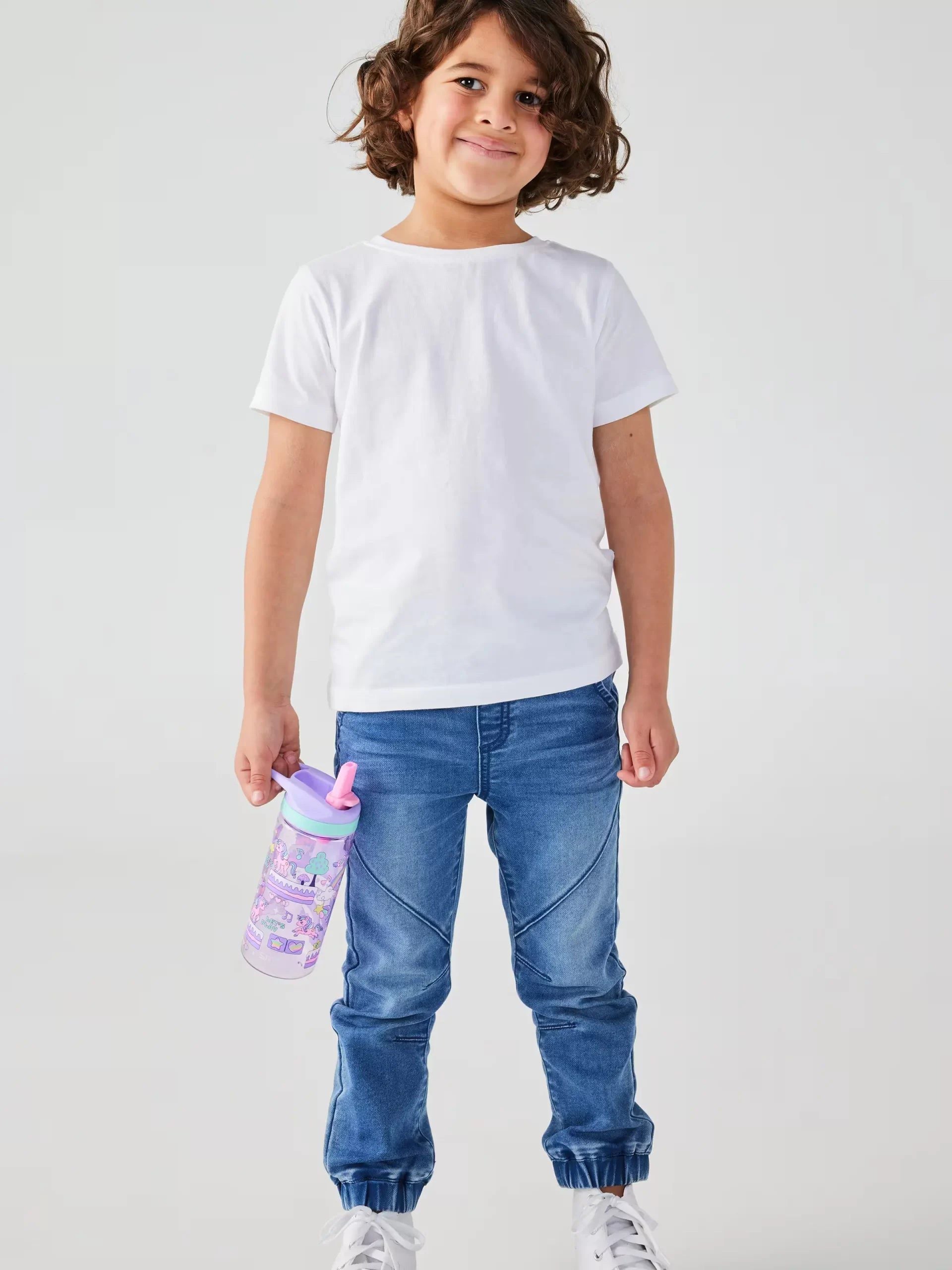 Smiggle - Lets Play 440 ML BPA'Sız Pipetli Suluk