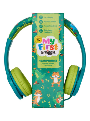 Smiggle - Lets Play Junior Vahşi Orman Kulak Üstü Kulaklık