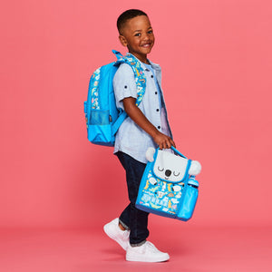 Smiggle - Lil' Mates Id Junior Mavi Koala Sırt Çantası