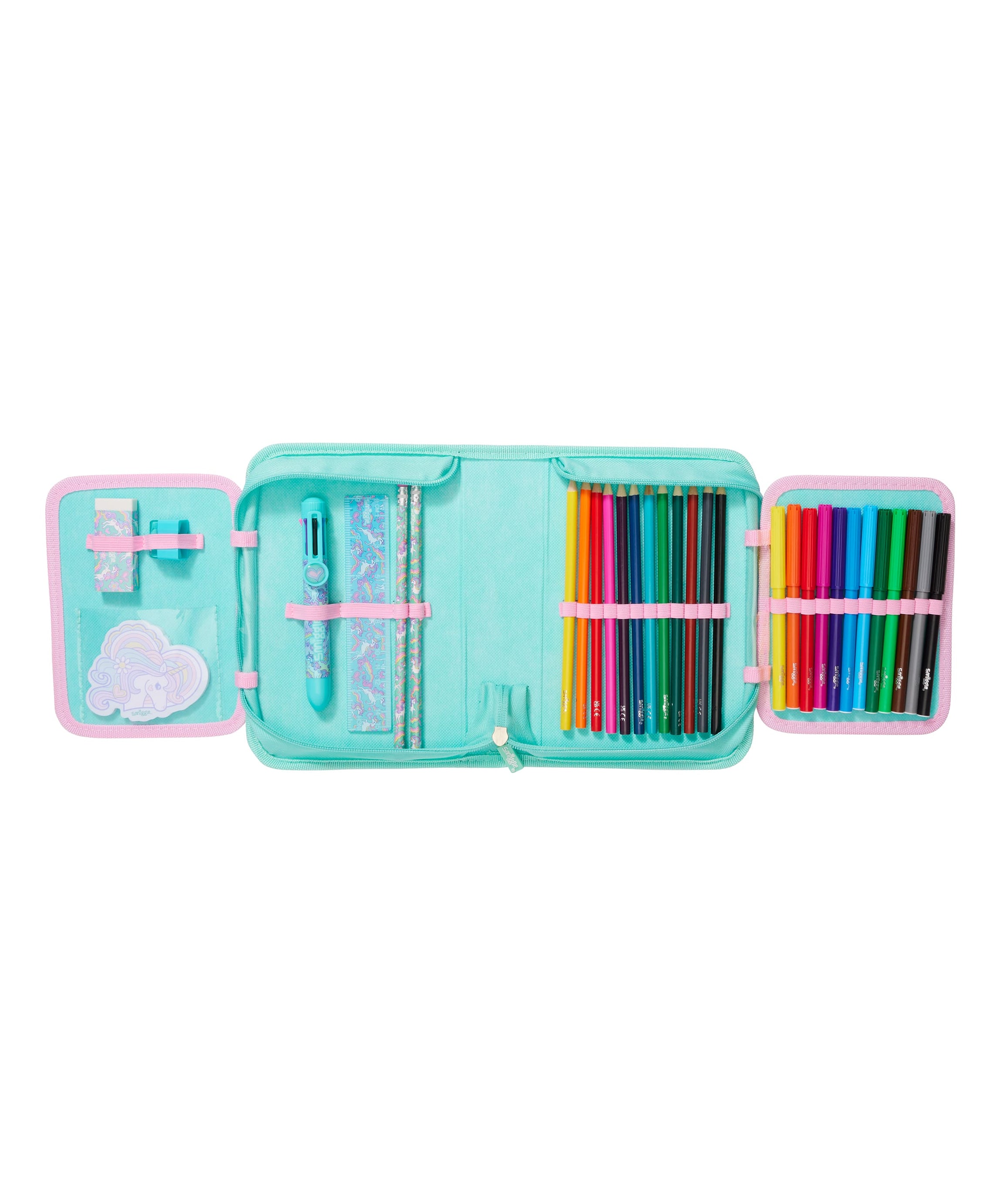 Smiggle - مجموعة قلم وقرطاسية بلا حدود