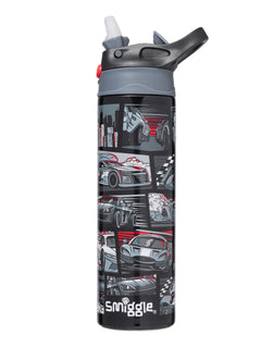 Smiggle - Limitless Paslanmaz Çelik 520ML Otomatik Pipetli Matara