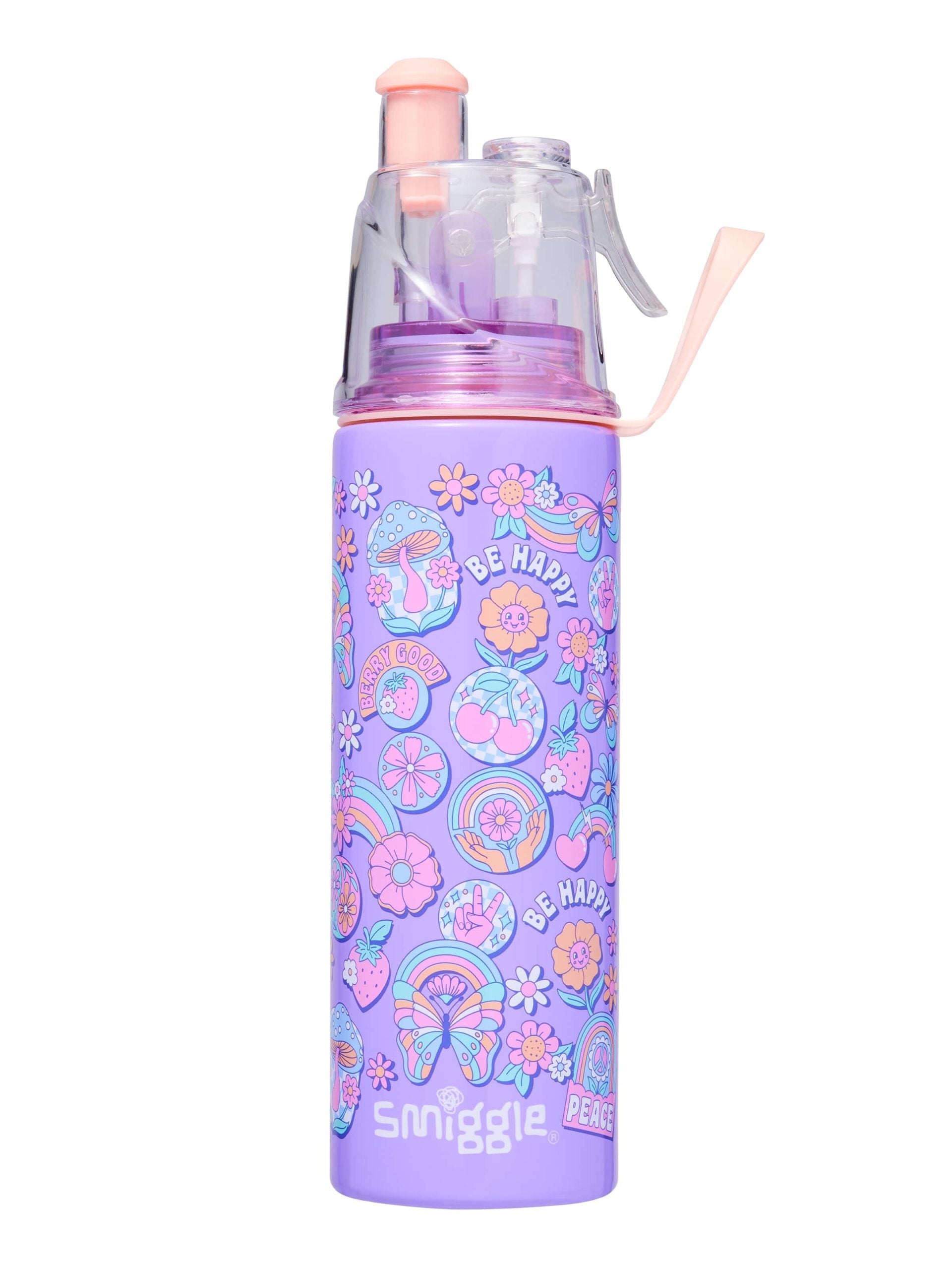 Smiggle - Limitless Su Püskürtmeli 500ML Çelik Matara