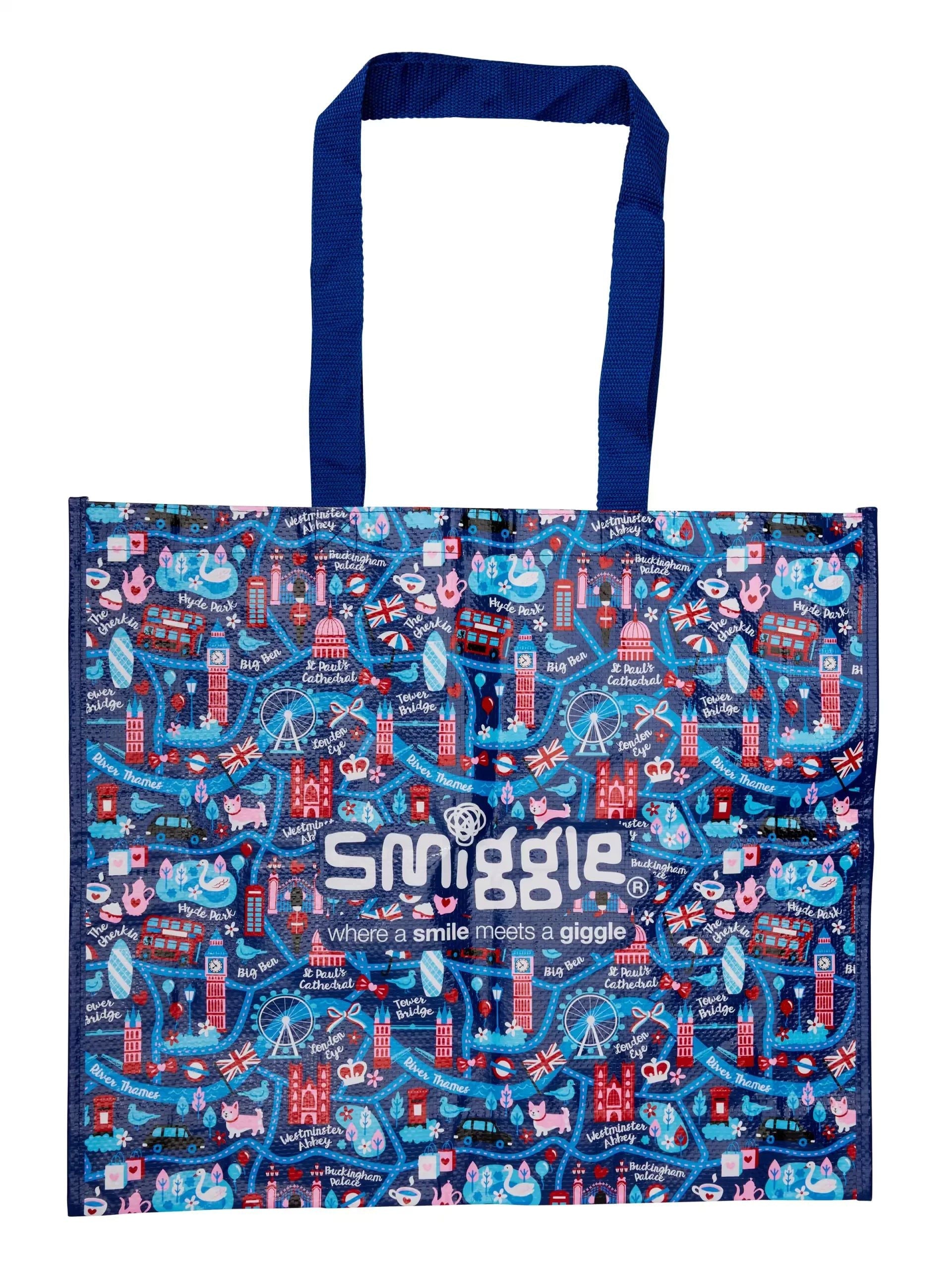 Smiggle - Little London Büyük Beni Yeniden Kullan Çanta
