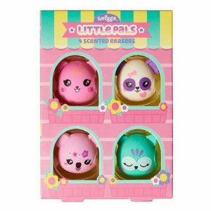 Smiggle - Little Pals 4'lü Silgi Paketi